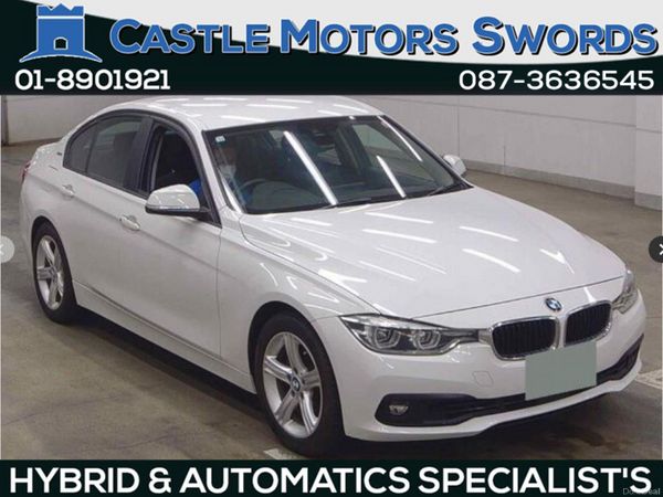 BMW 3-Series Saloon, Petrol Hybrid, 2016, White