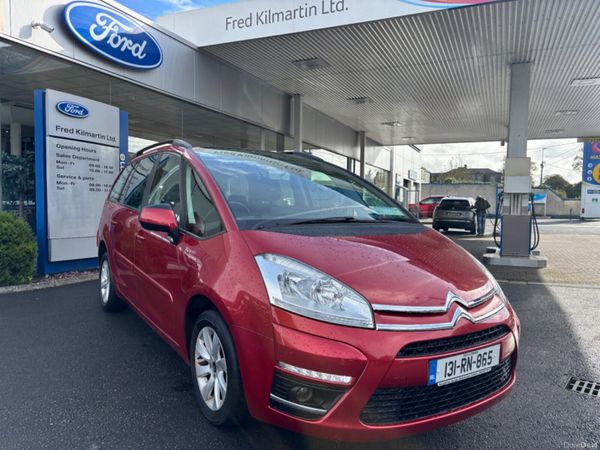 Citroen Grand C4 Picasso MPV, Diesel, 2013, Red