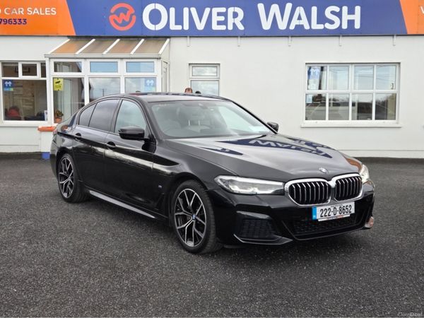 BMW 5-Series Saloon, Diesel, 2022, Black