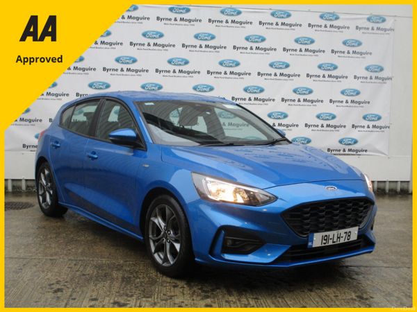 Ford Focus Hatchback, Petrol, 2019, Blue