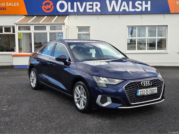 Audi A3 Saloon, Petrol, 2022, Blue