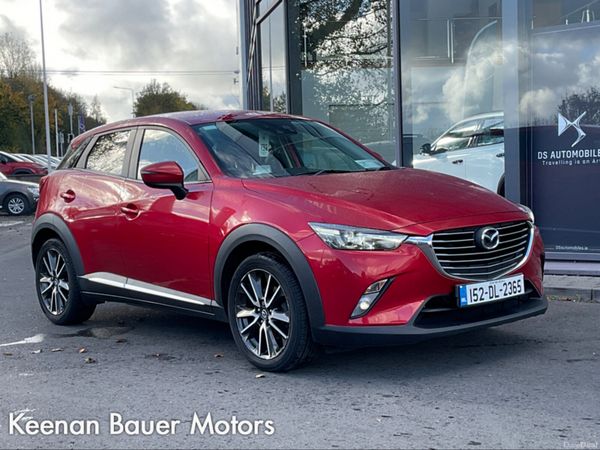 Mazda CX-3 Hatchback, Diesel, 2015, Red