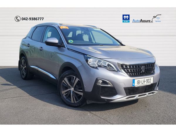 Peugeot 3008 Hatchback, Diesel, 2018, Grey