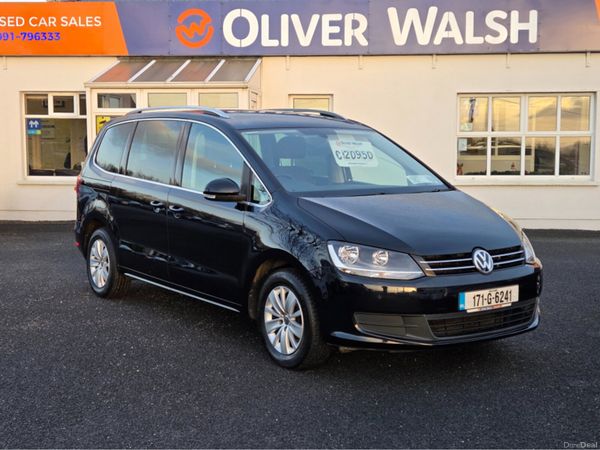 Volkswagen Sharan MPV, Diesel, 2017, Black