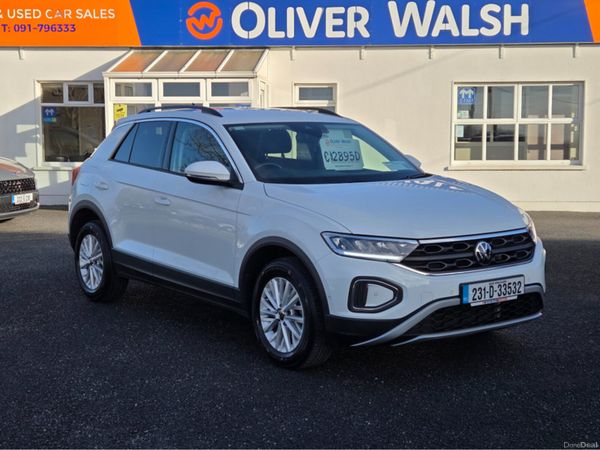 Volkswagen T-Roc SUV, Petrol, 2023, White