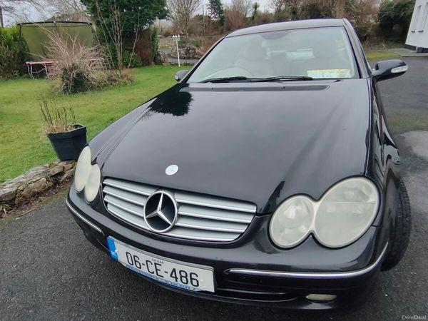 Mercedes-Benz CLK Coupe, Petrol, 2006, Black
