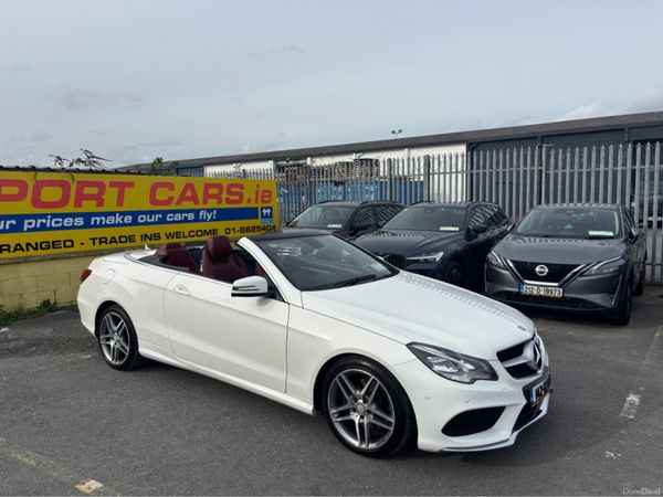 Mercedes-Benz E-Class Convertible, Diesel, 2014, White
