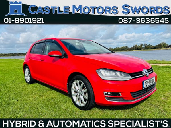 Volkswagen Golf Hatchback, Petrol, 2015, Red