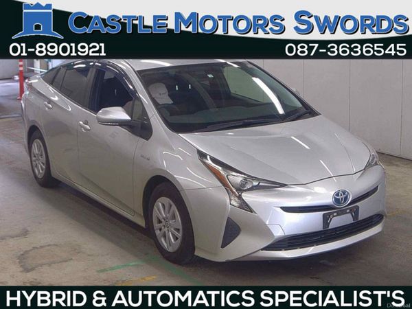Toyota Prius Hatchback, Petrol Hybrid, 2017, Silver