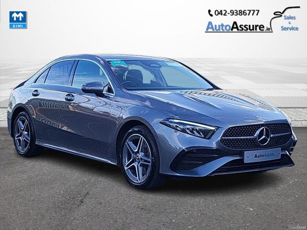 Mercedes-Benz A-Class Saloon, Petrol Hybrid, 2023, Grey
