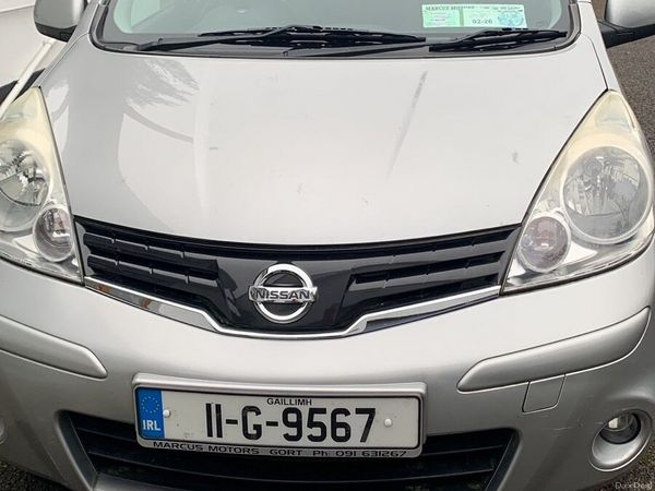 Nissan Note MPV, Petrol, 2011, Silver