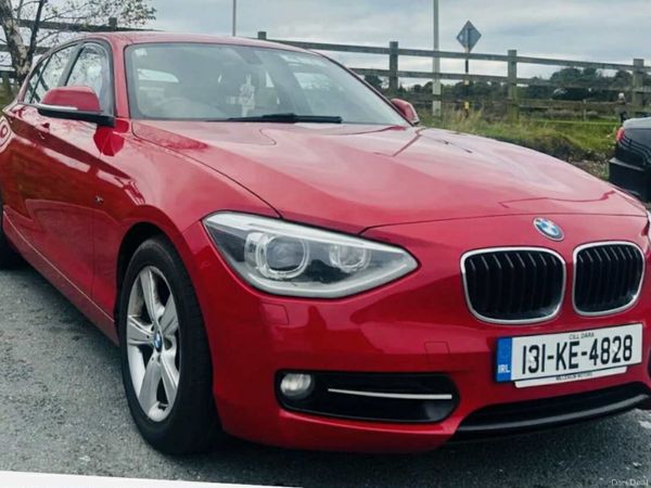 BMW 1-Series Hatchback, Petrol, 2013, Red