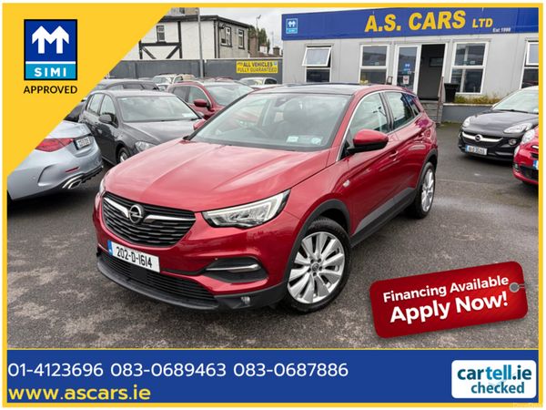 Opel Grandland X SUV, Diesel, 2020, Red