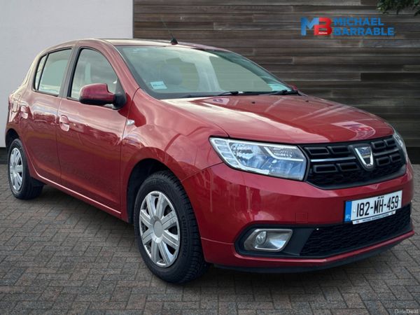 Dacia Sandero Hatchback, Petrol, 2018, Red