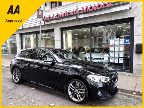 BMW 1-Series Hatchback, Petrol, 2016, Black
