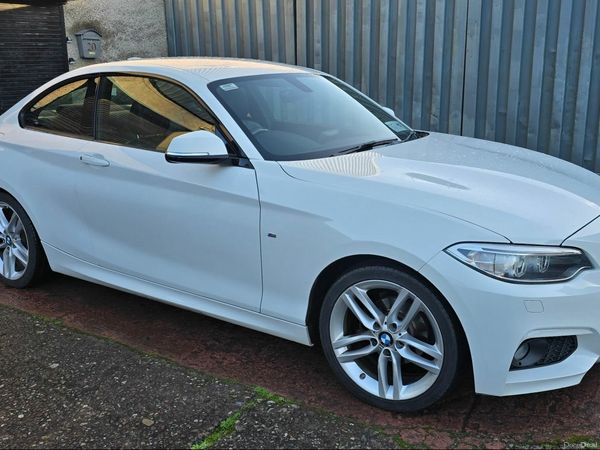 BMW 2-Series Coupe, Petrol, 2017, White