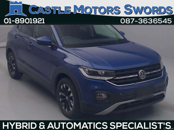 Volkswagen T-Cross SUV, Petrol, 2020, Blue