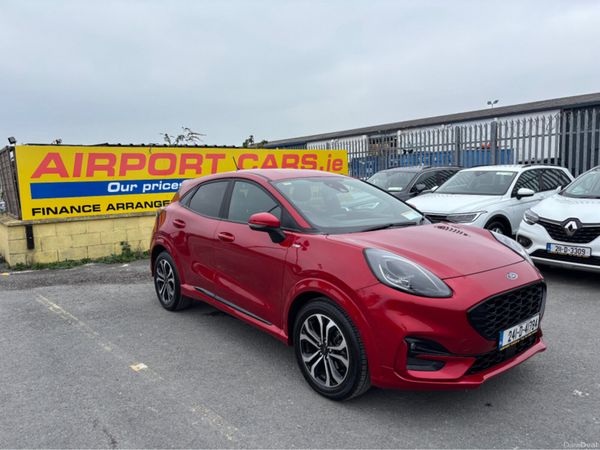 Ford Puma MPV, Petrol Hybrid, 2024, Red