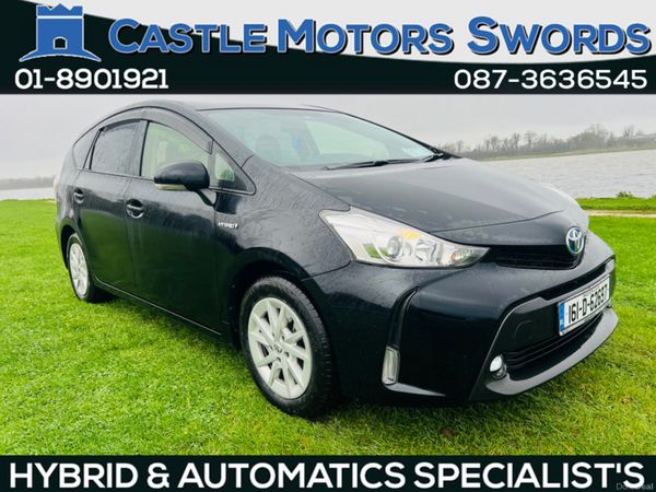 Toyota Prius MPV, Petrol Hybrid, 2016, Black