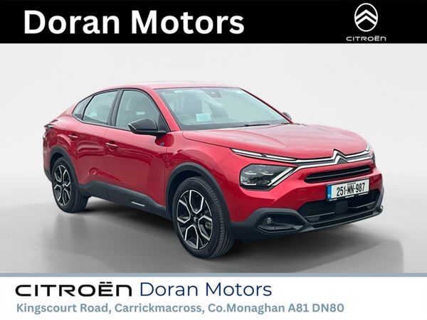 Citroen e-C4 Saloon, Electric, 2025, Red
