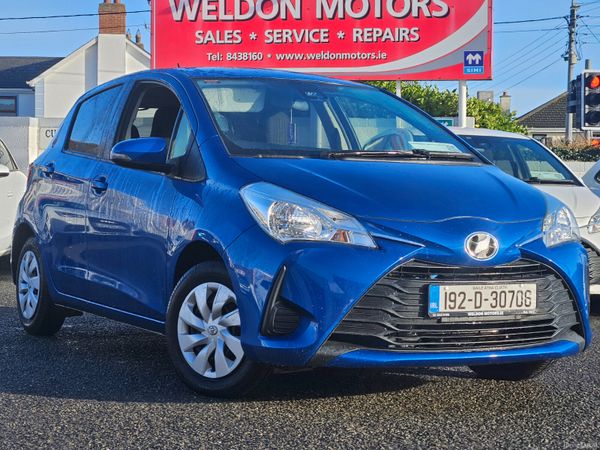 Toyota Vitz Hatchback, Petrol, 2019, Blue