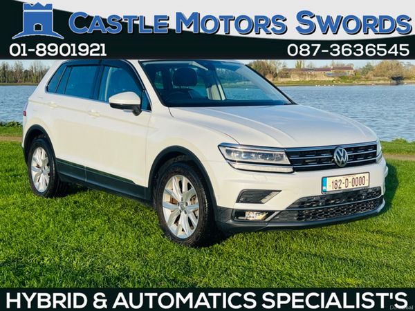 Volkswagen Tiguan SUV, Diesel, 2018, White