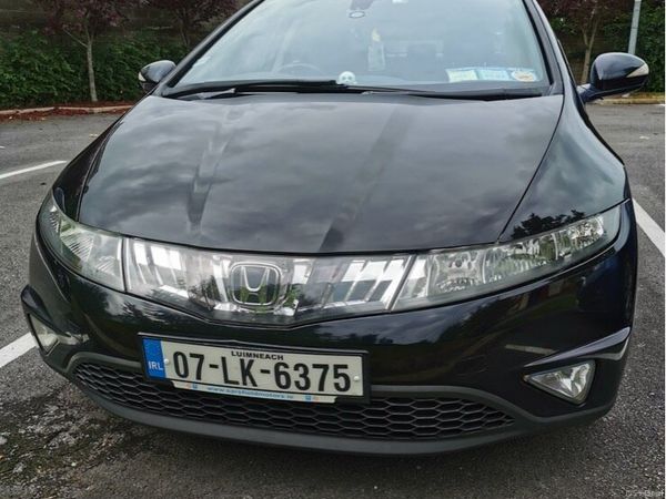 Honda Civic Hatchback, Petrol, 2007, Black