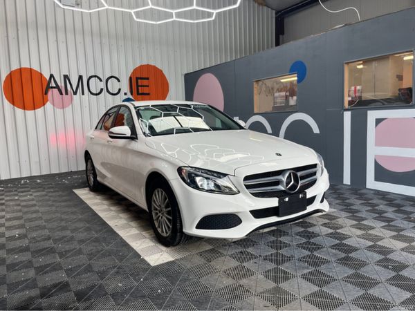 Mercedes-Benz C-Class Saloon, Petrol, 2018, White