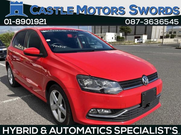 Volkswagen Polo Hatchback, Petrol, 2017, Red