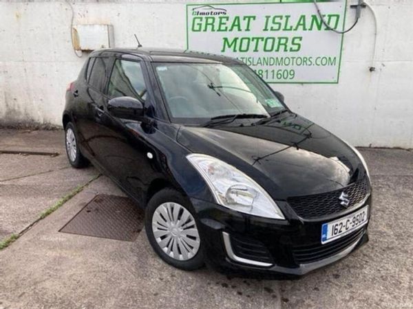 Suzuki Swift Hatchback, Petrol, 2016, Black