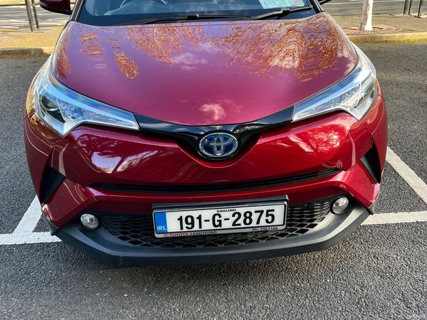 Toyota C-HR Hatchback, Petrol Hybrid, 2019, Red