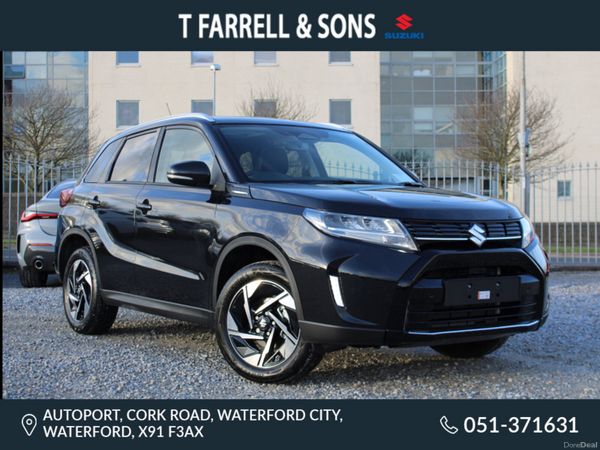 Suzuki Vitara SUV, Petrol Hybrid, 2026, Black