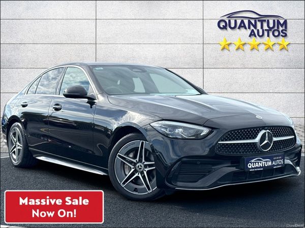 Mercedes-Benz C-Class Saloon, Petrol Plug-in Hybrid, 2022, Black