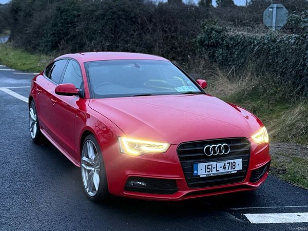 Audi A5 Hatchback, Diesel, 2015, Red