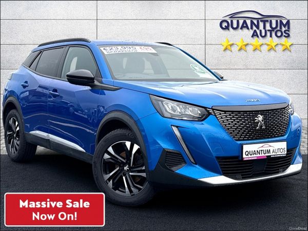 Peugeot 2008 SUV, Petrol, 2023, Blue