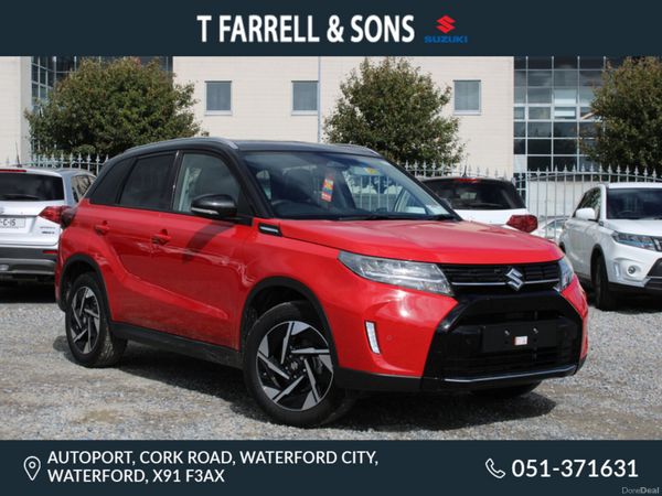 Suzuki Vitara SUV, Petrol Hybrid, 2026, Red