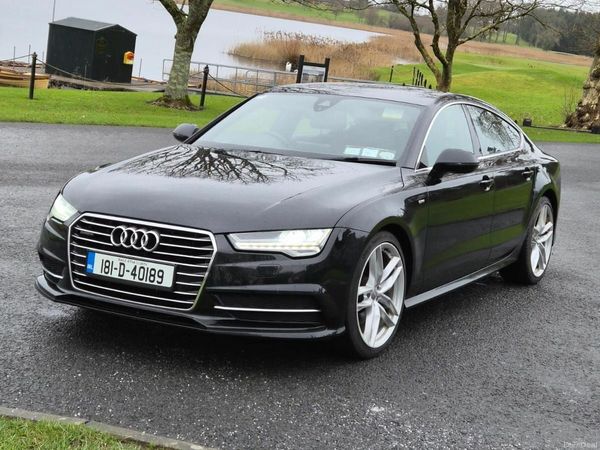 Audi A7 Hatchback, Diesel, 2018, Black