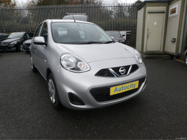 Nissan March Hatchback, Petrol, 2020, Red