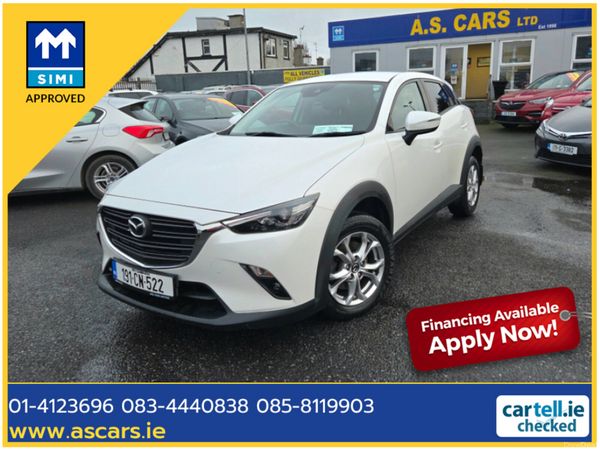 Mazda CX-3 SUV, Petrol, 2019, White