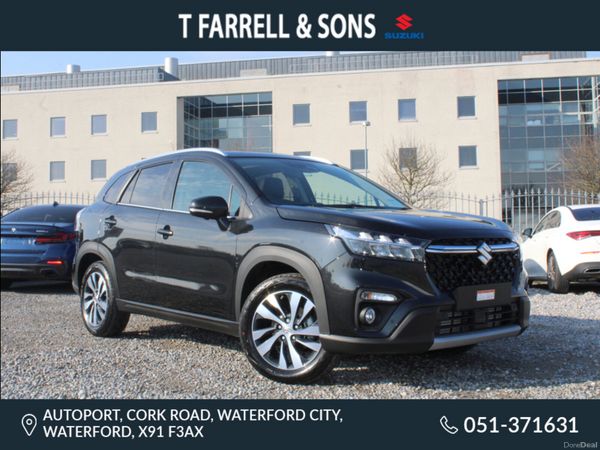 Suzuki SX4 S-Cross Hatchback, Petrol Hybrid, 2025, Black