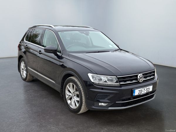 Volkswagen Tiguan Estate, Diesel, 2020, Black
