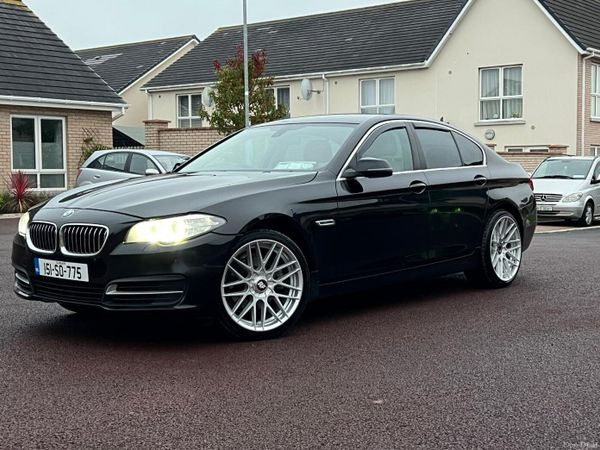BMW 5-Series Saloon, Diesel, 2015, Black