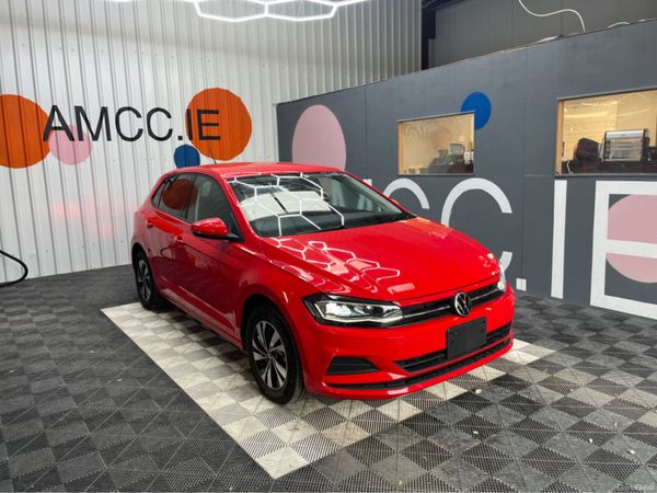 Volkswagen Polo Hatchback, Petrol, 2021, Red