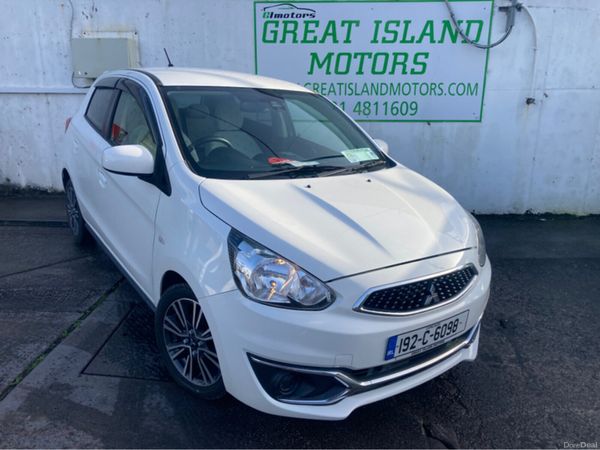 Mitsubishi Mirage Hatchback, Petrol, 2019, White