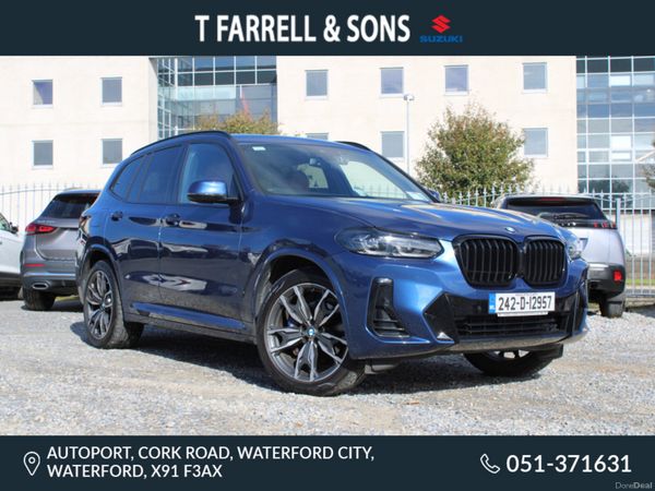 BMW X3 SUV, Diesel, 2024, Blue