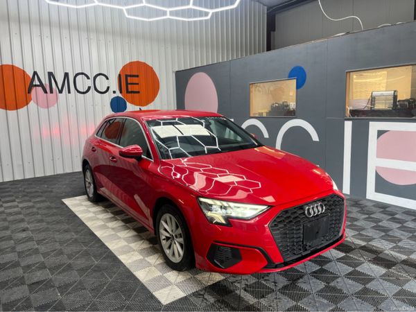 Audi A3 Hatchback, Petrol, 2021, Red