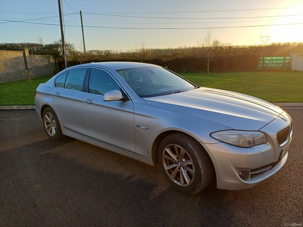 BMW 5-Series Saloon, Diesel, 2013, Silver
