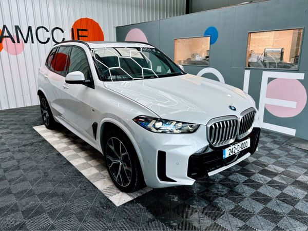 BMW X5 SUV, Petrol Plug-in Hybrid, 2024, White