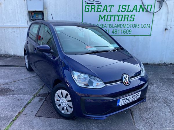 Volkswagen up! Hatchback, Petrol, 2017, Blue