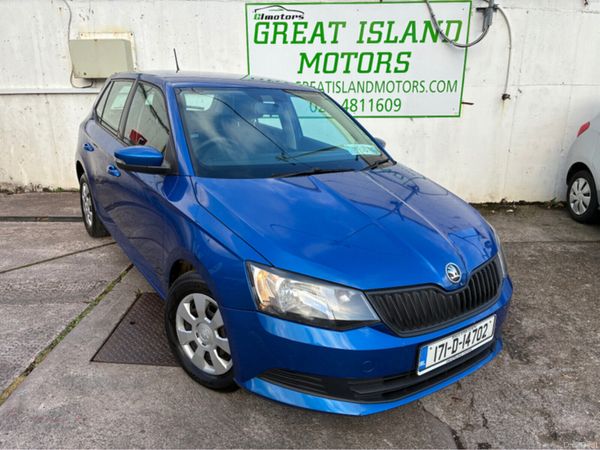 Skoda Fabia Hatchback, Petrol, 2017, Blue